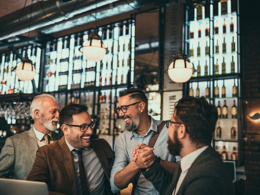 Business at the bar Business at the bar